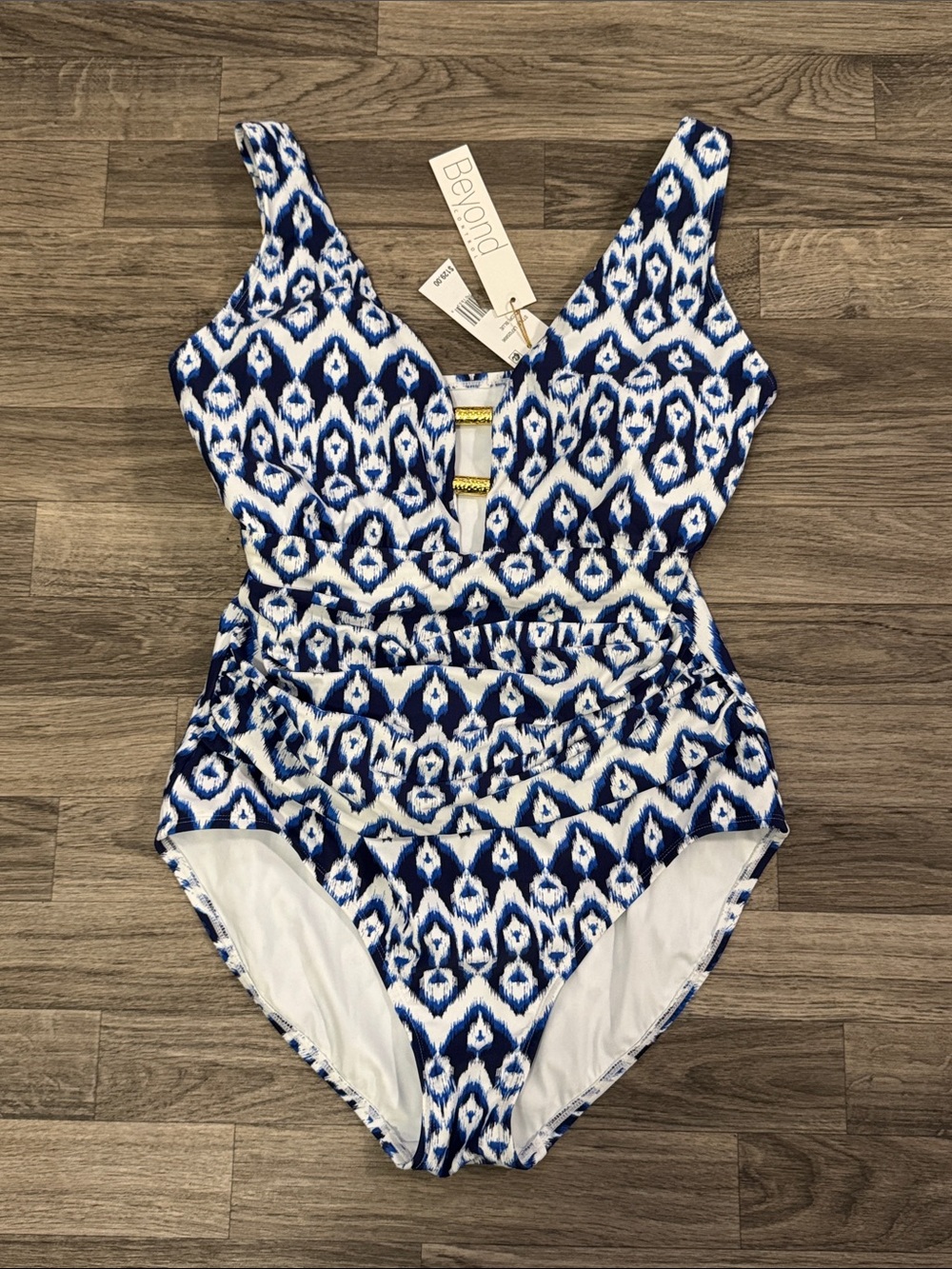 NWT Beyond Control swimwear one piece women’s sz 12